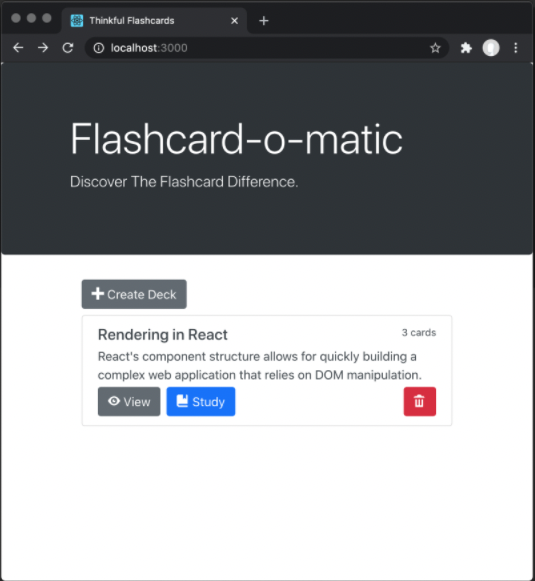 Flashcard-O-Matic